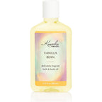 Kuumba Made Vanilla Bean Bath and Body Oil front view bottle for daily skin hydration.
