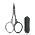 GERmanikure FINOX Tower Point Cuticle Scissors front view professional grooming tool.