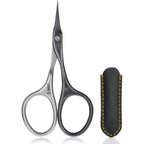 GERmanikure FINOX Tower Point Cuticle Scissors front view professional grooming tool.