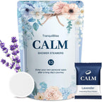 TranquilBliss Calm shower steamers 15 pack box front view for aromatherapy gifts