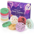 Nsrzua shower steamers aromatherapy gift set purple front packaging view for home spa wellness