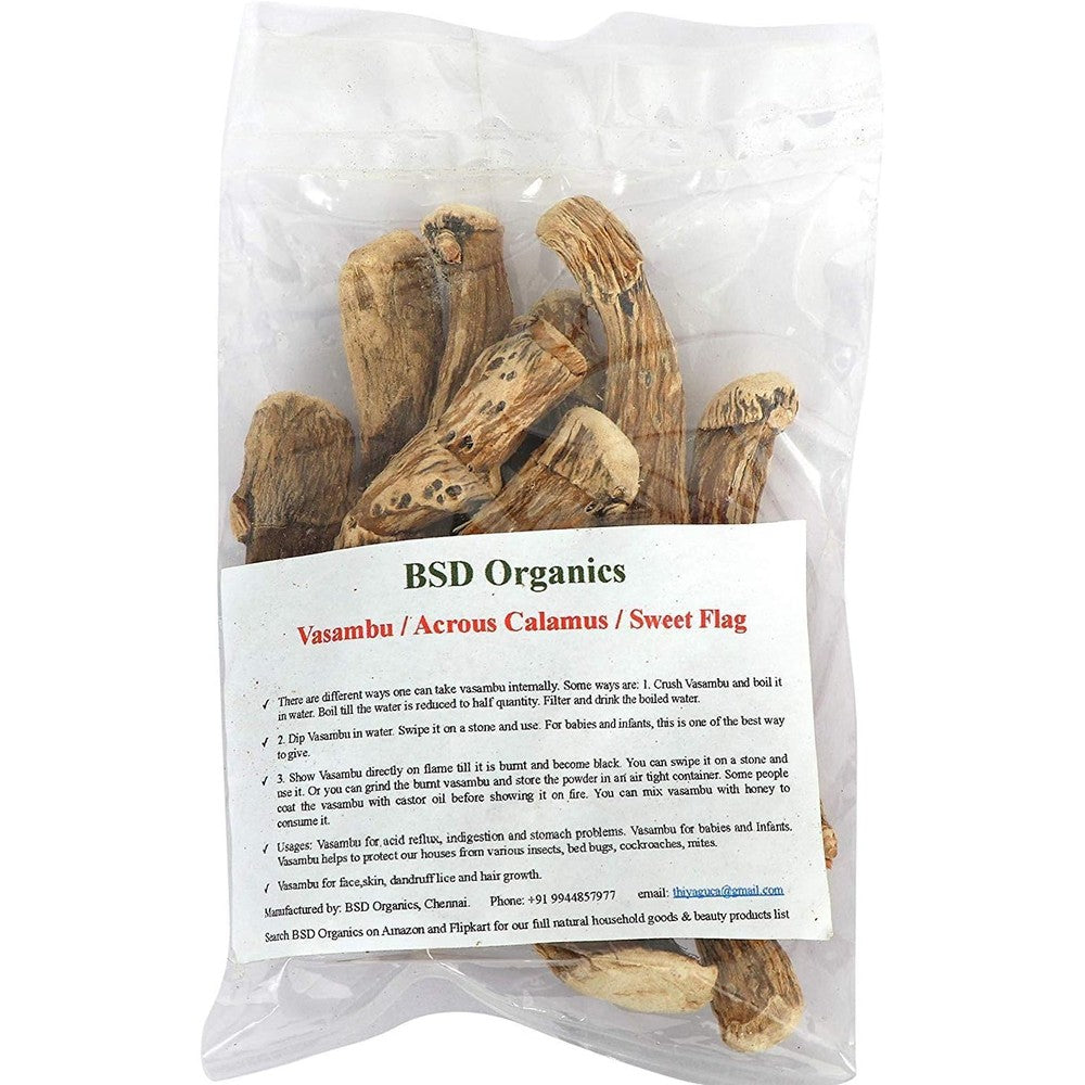 Bsd Organics Sweet Flag Vasambu root front view