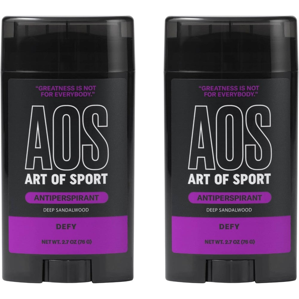 Art of Sport Men’s Antiperspirant Defy Sandalwood front view