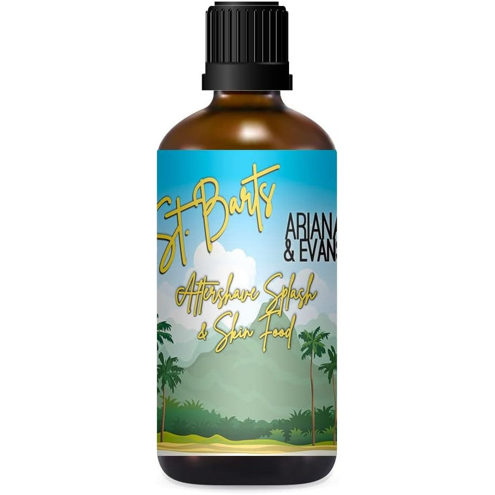 West Coast Shaving Ariana And Evans Aftershave Splash And Skin Food St Barts 100 Milliliters - Image 1