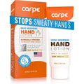 Carpe Sweat Absorbing Hand Lotion bottle front view