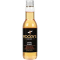 Woody's Aftershave For Men Tonic front view bottle for premium post shave skin soothing.