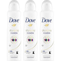 Dove Dry Spray Antiperspirant Sheer Fresh 3 Pack Front View