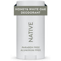 Native Honey and White Oak aluminum free deodorant stick front view