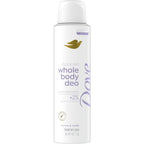 Dove Whole Body Deo Aluminum Free Invisible Spray Coconut and Vanilla front view