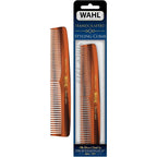 Wahl handcrafted beard and hair styling comb model 3328 front view
