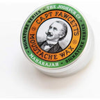 Captain Fawcett Maharajah Moustache Wax tin front view