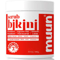 Muun Bikini Area Exfoliator three hundred forty grams tub front view showcasing key ingredients