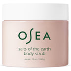 Osea Salts Of The Earth Body Scrub Pink Himalayan Salt Exfoliator Twelve Ounce