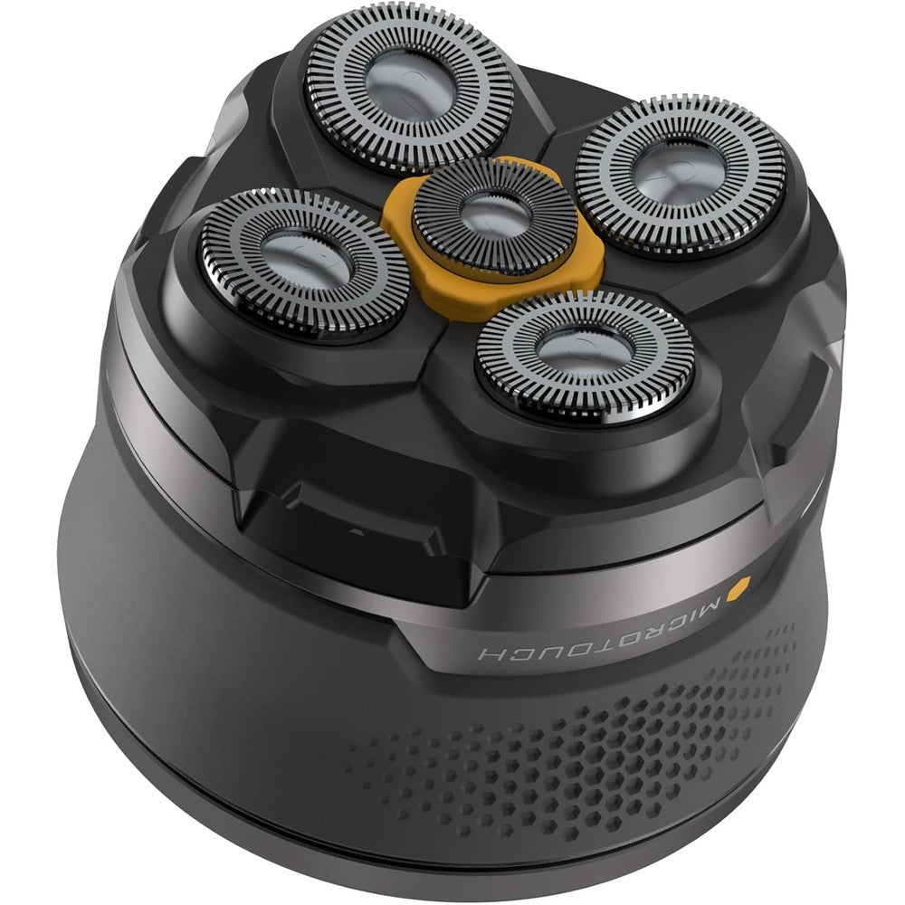 Microtouch Titanium Electric Head Shaver front view