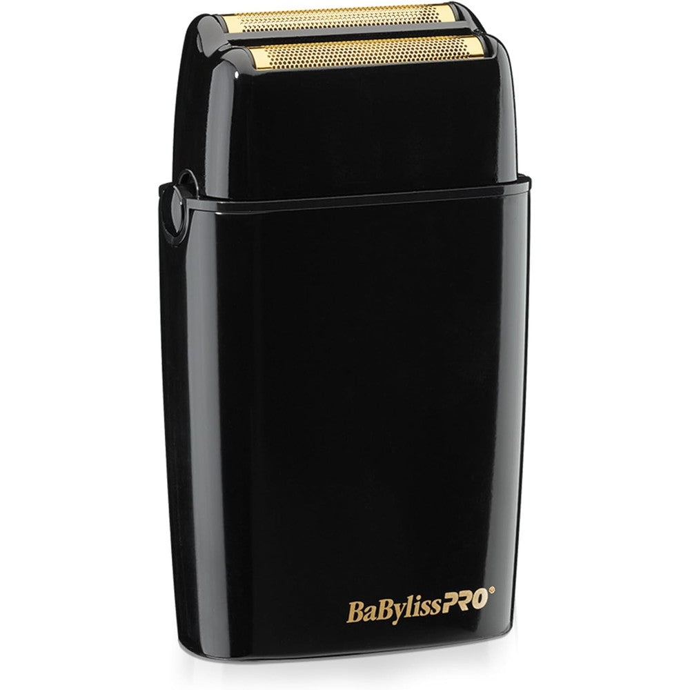 BaBylissPRO BLACKFX double foil shaver front view