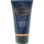 King C. Gillette Transparent Shave Gel bottle front view