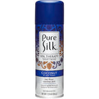 Pure Silk Coconut and Oat Flour Spa Therapy Shave Cream front view of the 7.25 Ounce aerosol can