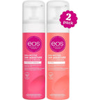 Eos Shea Better Shaving Cream For Women Variety Pack front view showing Pomegranate Raspberry and Pink Citrus bottles.