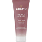 Cremo Women Shaving Cream Vanilla Tonka front view of the 6 Fluid Ounce tube packaging