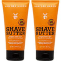 Van Der Hagen Shave Butter Pack of 2 front view ultra moisturizing shaving cream