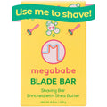 Megababe Blade Bar hydrating shaving soap 4.4 ounce front packaging view