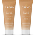 Cremo Womens Shaving Cream Sensitive Skin Coconut Mango double pack