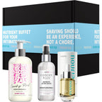 IntiMD Coochy Plus HydroLock Moisturizing 3 Steps Kit front view of box packaging