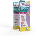 Bikini Zone Medicated After Shave Crème two pack front view showing packaging details.