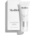 Medik8 Eye Peptides Gel bottle showing the 0.5 oz packaging for under eye care