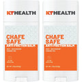 KT Tape KT Health Chafe Safe Anti Friction Balm front view packaging two pack