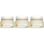 Burt's Bees Baby Multipurpose Healing Ointment pack of 3 tubs front view for natural baby skincare