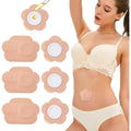 Jconly castor oil patches front view showing the medical grade packaging