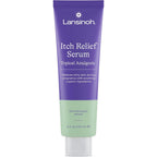 Lansinoh Anti Itch Serum front view packaging for pregnancy skincare