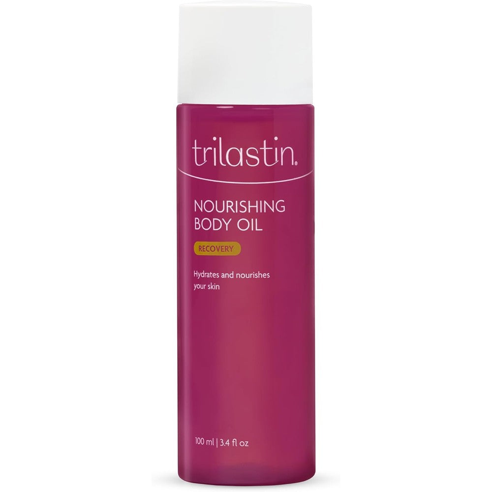 TriLASTIN Nourishing Body Oil 3.4 Ounce front view authentic pregnancy skincare