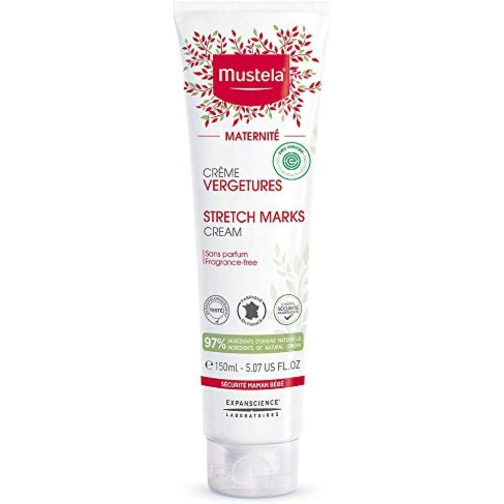 Mustela Maternity Stretch Marks Cream front view authentic USA imported packaging