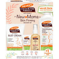 Palmer's Cocoa Butter Formula New Moms Skin Recovery Postpartum Essentials Gift Set front packaging view