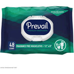 Prevail Fragrance Free Adult Washcloths front view pack