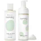 Esembly Wipe Up Wash Bundle front view showing foaming bottle and concentrate